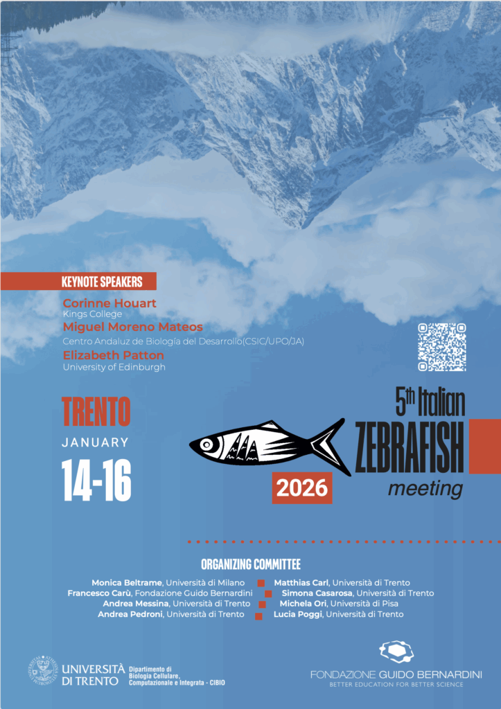 5th Italian Zebrafish Meeting - Trento, 14, 15, 16 January 2026